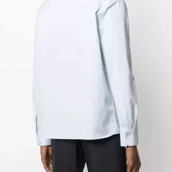 Karl Lagerfeld embroidered logo shirt