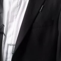 Karl Lagerfeld tailored logo jacket