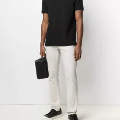 Karl Lagerfeld ikonik Karl logo-patch polo shirt