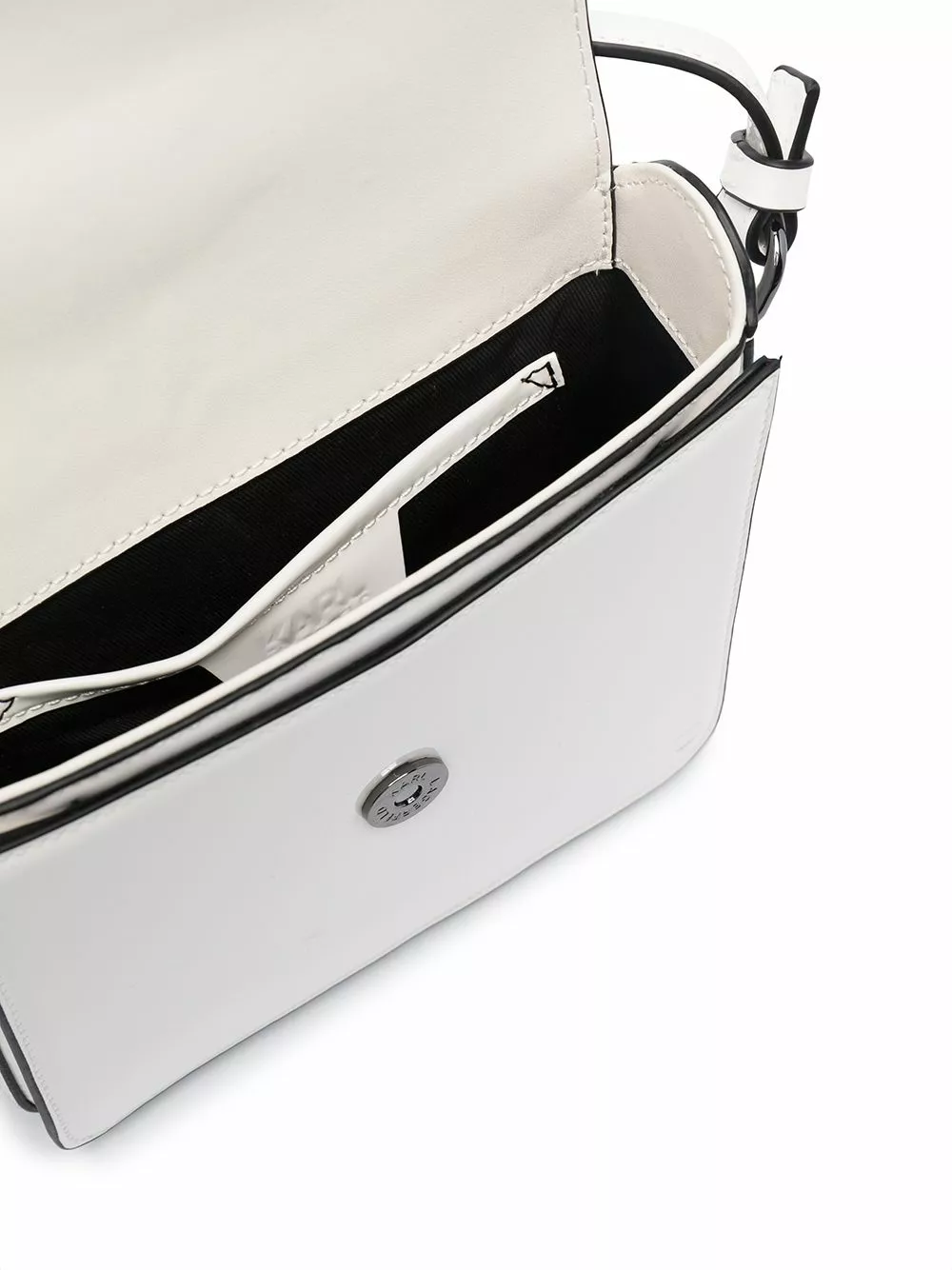 Karl Lagerfeld K/Autograph patent leather crossbody