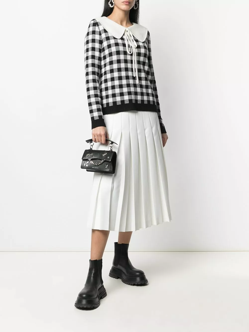 Karl Lagerfeld K/Karl Seven Pins shoulder bag