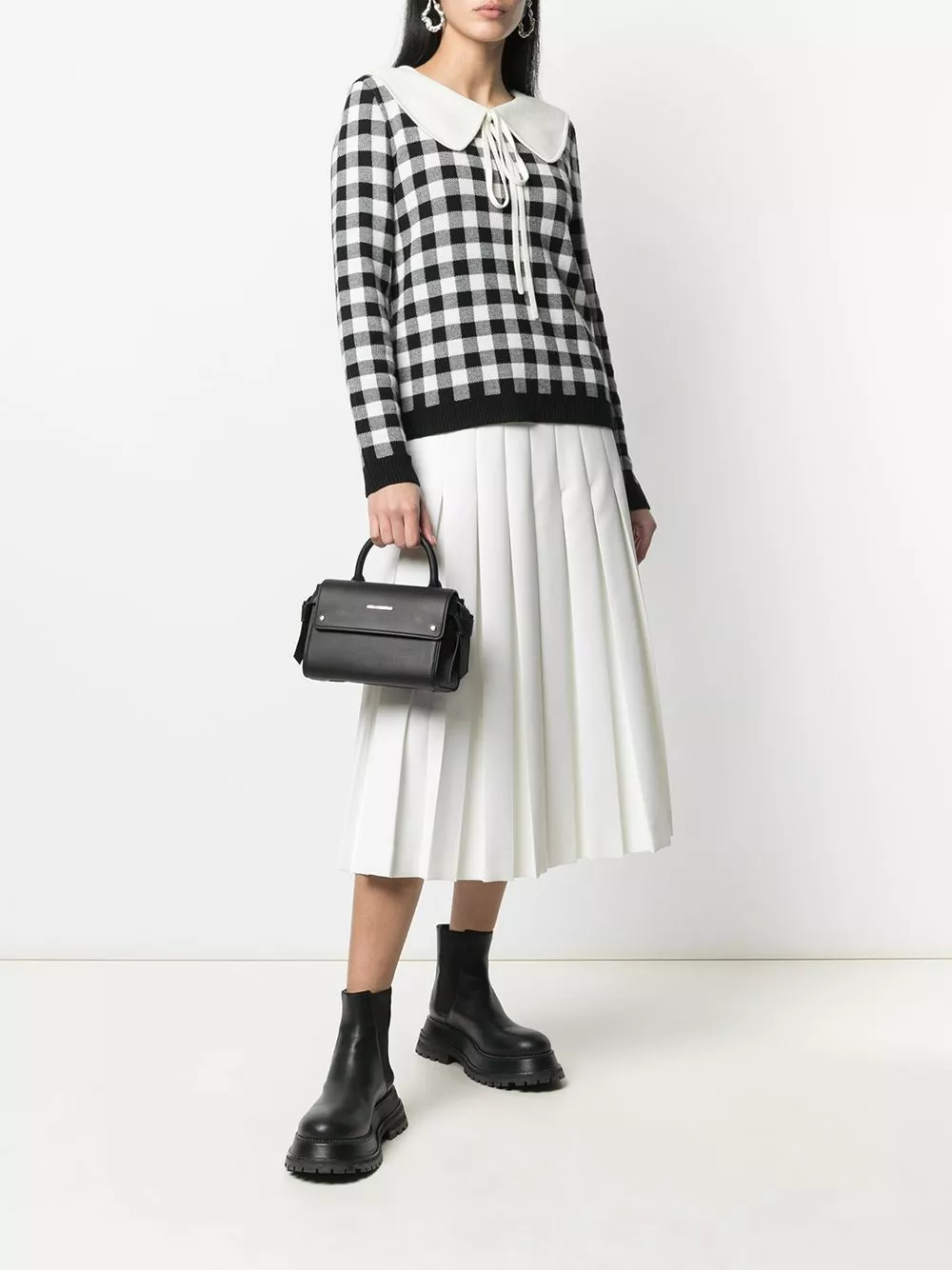 Karl Lagerfeld mini K/Ikon top handle tote bag