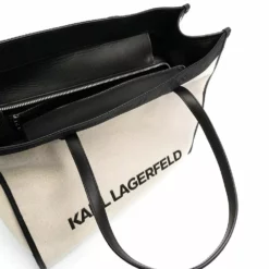 Karl Lagerfeld K/Skuare Canvas tote bag