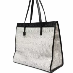 Karl Lagerfeld K/Skuare leather tote bag