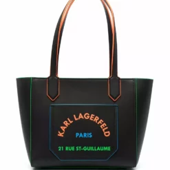 Karl Lagerfeld K/Journey Neon Edge small tote bag
