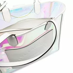Karl Lagerfeld Journey Hologram tote