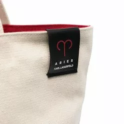 Karl Lagerfeld reversible K/Zodiac Aries shopper