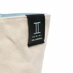 Karl Lagerfeld reversible K/Zodiac Gemini shopper tote