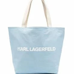 Karl Lagerfeld reversible K/Zodiac Gemini shopper tote