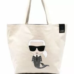 Karl Lagerfeld K/Zodiac Pisces tote bag