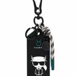Karl Lagerfeld K/Zodiac Taurus keychain
