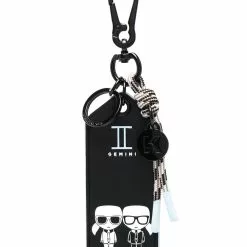Karl Lagerfeld K/Zodiac Gemini keychain
