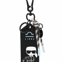 Karl Lagerfeld K/Zodiac Libra keychain