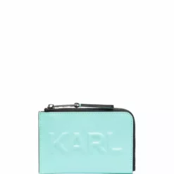 Karl Lagerfeld K/Karl Seven logo-embossed zip purse
