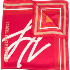 Karl Lagerfeld K/Autograph silk scarf