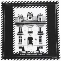 Karl Lagerfeld K/Maison print scarf