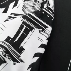 Karl Lagerfeld K/Maison print scarf