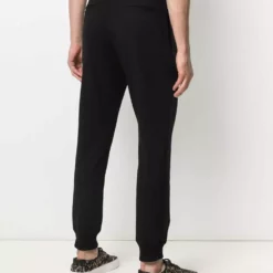 Karl Lagerfeld logo-tape punto trousers