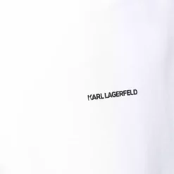 Karl Lagerfeld logo-print crew neck sweatshirt