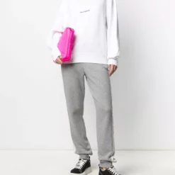 Karl Lagerfeld logo-print crew neck sweatshirt