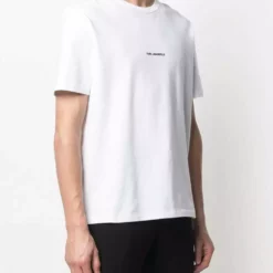 Karl Lagerfeld logo print short-sleeved T-shirt