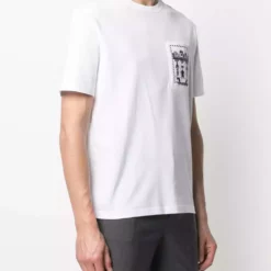 Karl Lagerfeld K/Maison Pocket cotton t-shirt