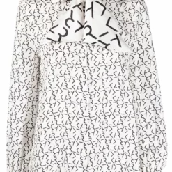 Karl Lagerfeld monogram print shirt