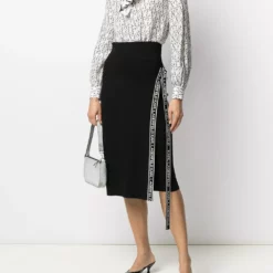 Karl Lagerfeld monogram print shirt