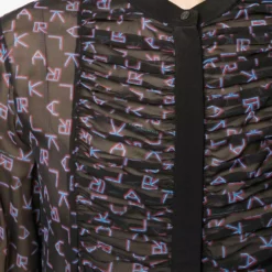 Karl Lagerfeld monogram print blouse
