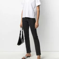 Karl Lagerfeld pleat tuck shirt