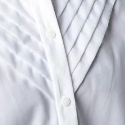 Karl Lagerfeld pleat tuck shirt