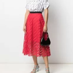 Karl Lagerfeld logo print tetris hsirt