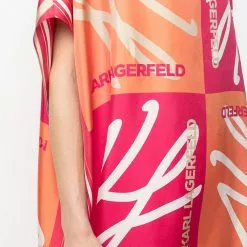 Karl Lagerfeld K/Autograph scarf silk blouse