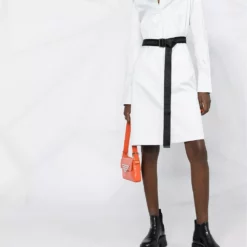 Karl Lagerfeld chintz poplin shirt dress