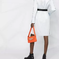 Karl Lagerfeld chintz poplin shirt dress