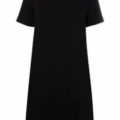 Karl Lagerfeld pleated back shift dress