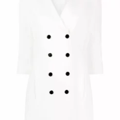 Karl Lagerfeld double breasted Punto dress