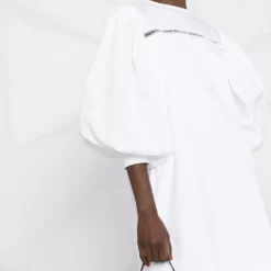 Karl Lagerfeld logo print sweatshirt dress