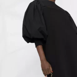 Karl Lagerfeld mixed fabric shift dress