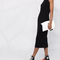 Karl Lagerfeld snap-fastening dress