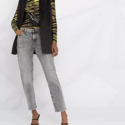 Karl Lagerfeld pleated back tailored gilet