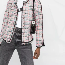 Karl Lagerfeld Summer boucle tweed jacket