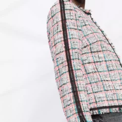 Karl Lagerfeld Summer boucle tweed jacket