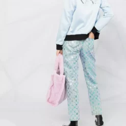 Karl Lagerfeld logo-plaque front-zip jacket