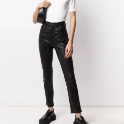 Karl Lagerfeld rhinestones mock neck jumper