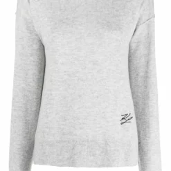 Karl Lagerfeld crew-neck merino jumper