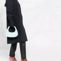 Karl Lagerfeld gigot-sleeve midi coat