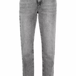 Karl Lagerfeld mid rise Essential straight jeans