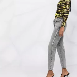 Karl Lagerfeld mid rise Essential straight jeans