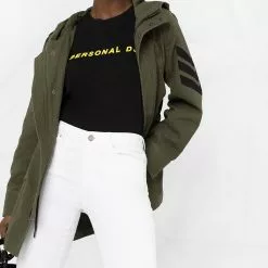 Karl Lagerfeld logo-embroidered skinny-fit jeans